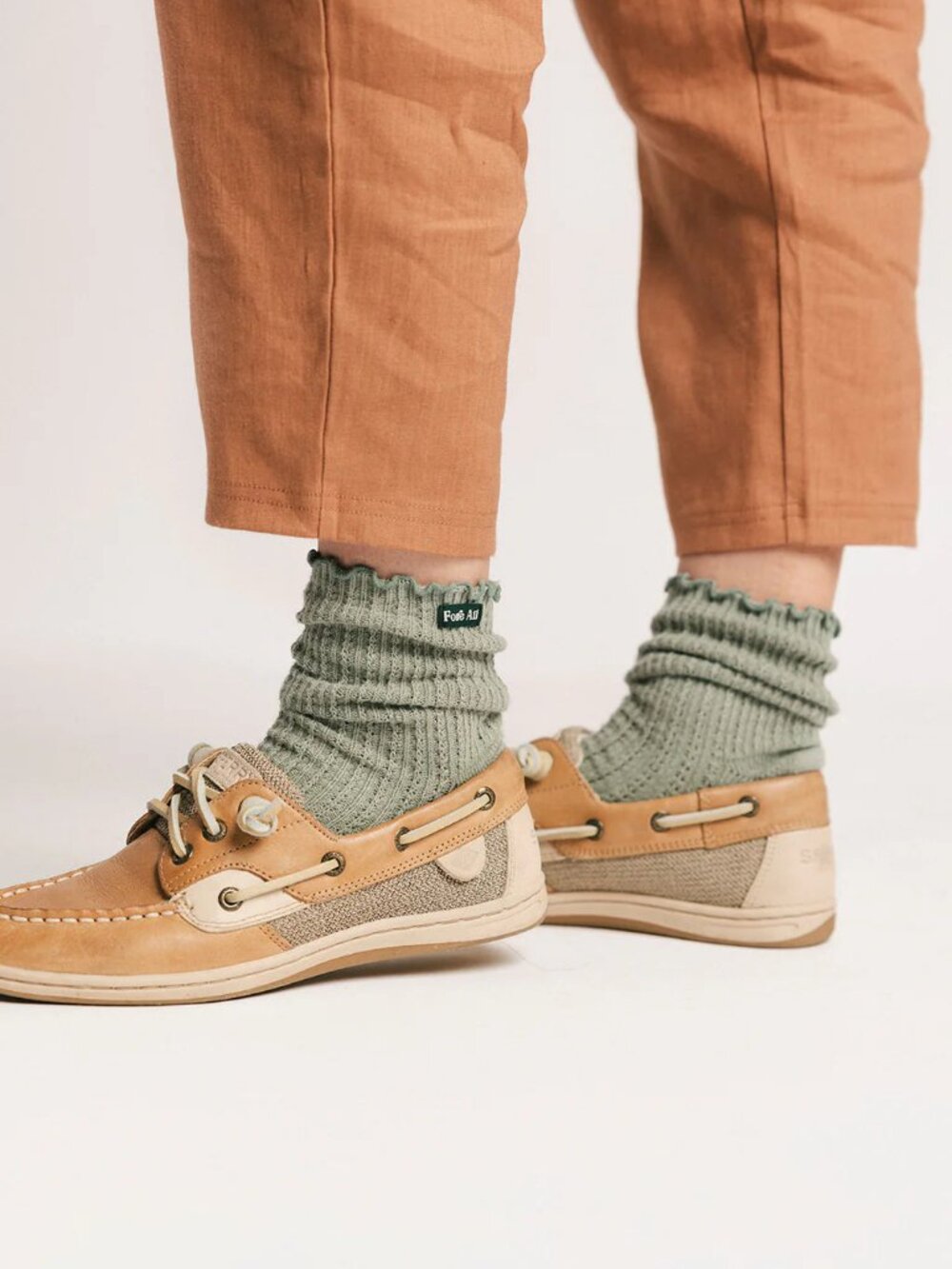 Reef Ruffle Sock-Sea